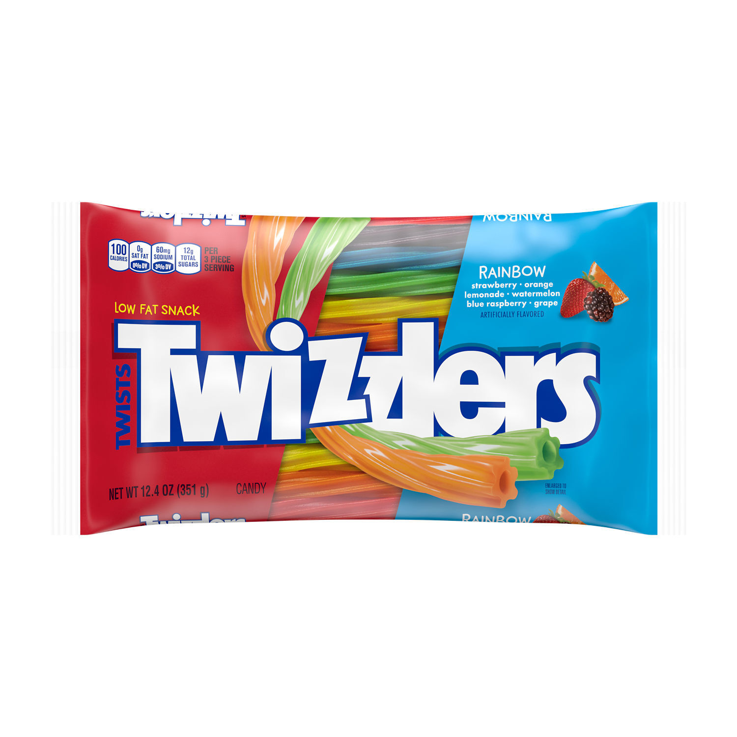 TWIZZLERS Rainbow Twists 12.4oz Candy Bag - THE HERSHEY COMPANY