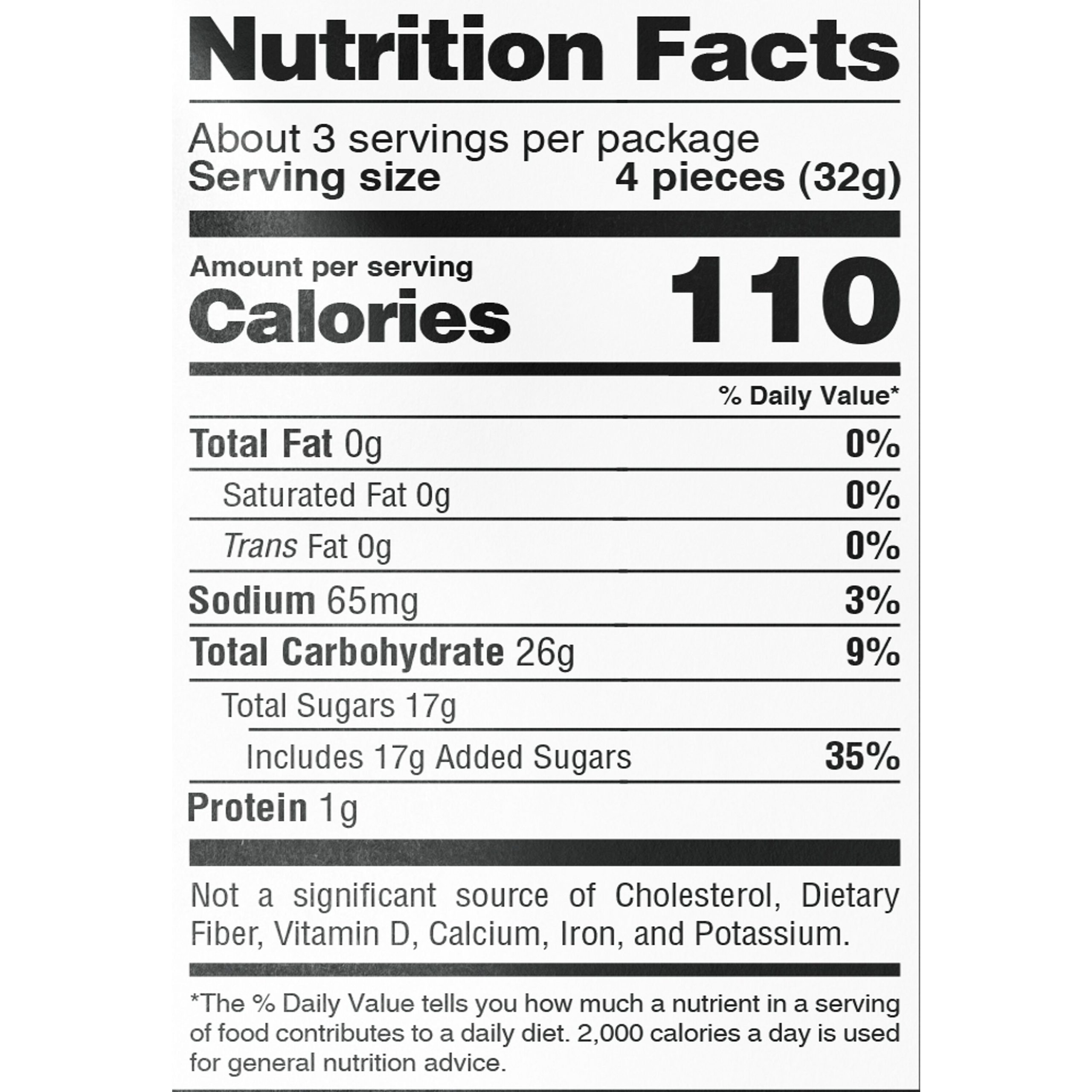 Sour Strips Blue Raspberry Candy Peg Bag, 3.4oz - THE HERSHEY COMPANY