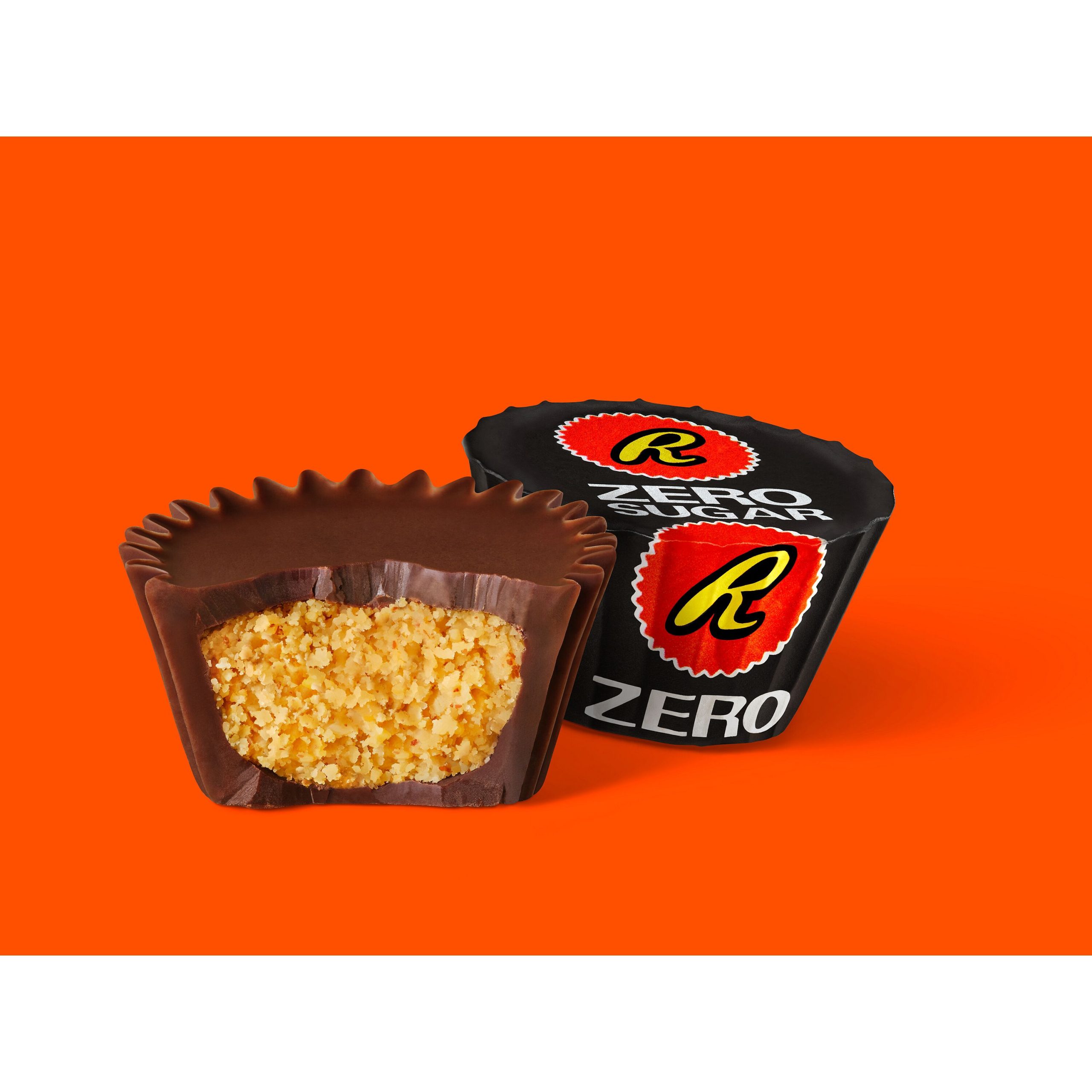 REESE’S Zero Sugar Miniatures Dark Chocolate Peanut Butter Cups Candy Bag, 5.1 oz - THE HERSHEY COMPANY